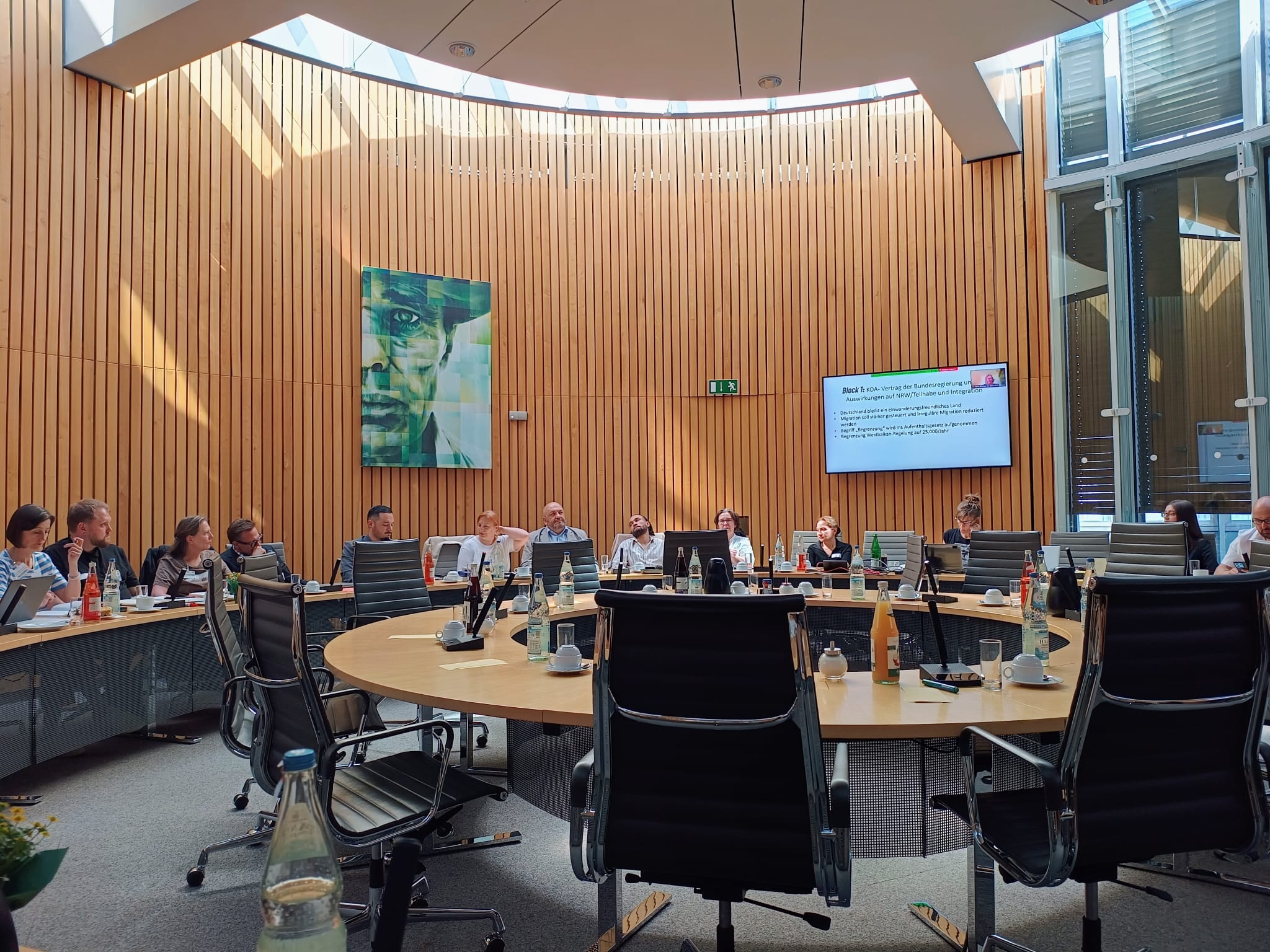 Yekmal e.V. im Landtag NRW
